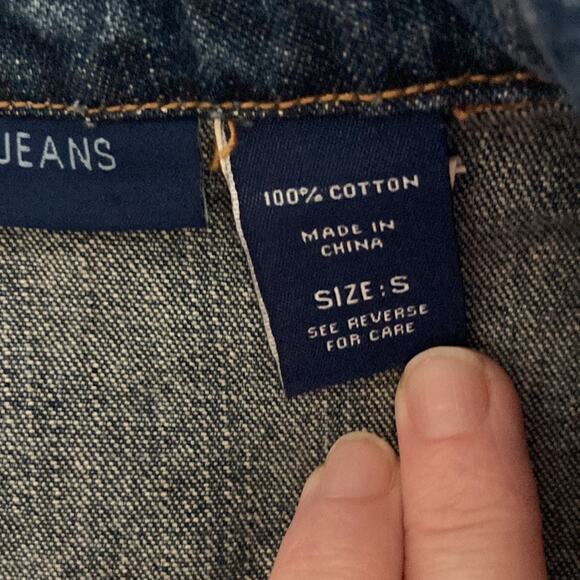 Bill Blass Jeans Denim Jacket, Size S - Picture 7 of 10